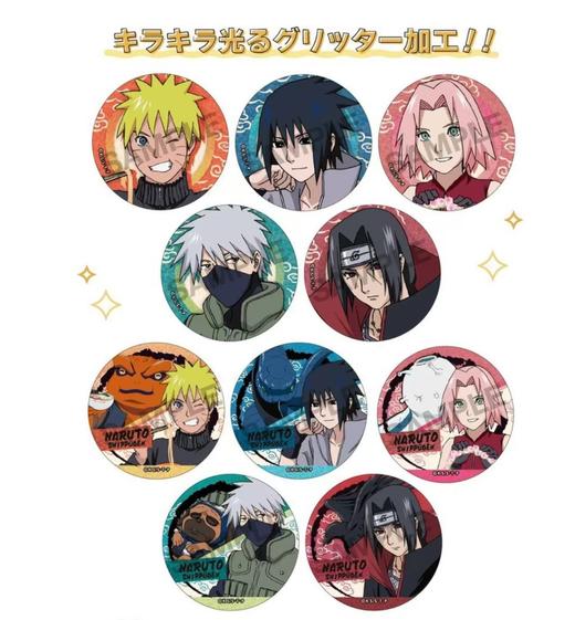 火影忍者 AJ2025xCrux 闪吧唧 徽章 10包/盒 谷子 商品图0