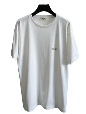 男款小字logo印花短袖T恤008