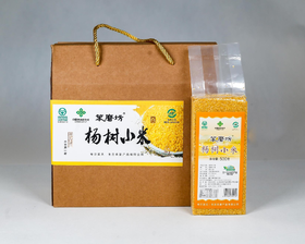 笨磨坊杨树小米500g/袋*6袋/箱