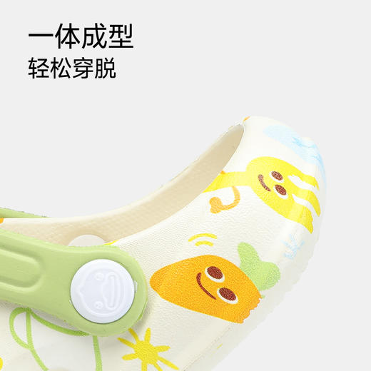 B.Duck小黄鸭童鞋四季儿童凉拖鞋洞洞鞋23-29 B1515985 商品图3