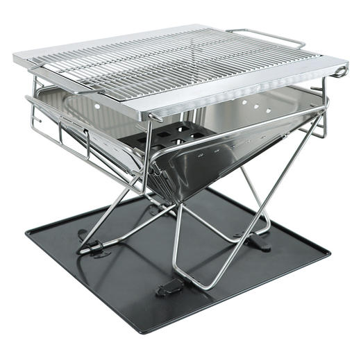 SunnyFeel户外露营折叠烧烤炉野餐野营焚火台室外露宿烤架焚火架 商品图4