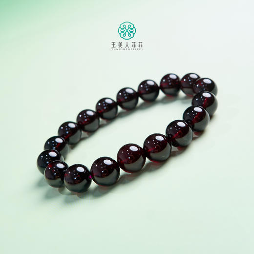 D石榴石单圈-圆珠手串约11mm 商品图0