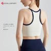美式复古运动内衣DY66172中强度透气带胸垫时尚外穿背心 商品缩略图6