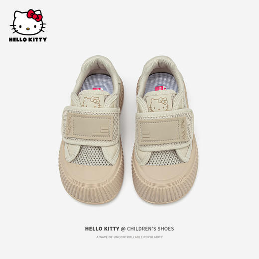 hello kitty童鞋女童透气运动鞋夏季儿童网鞋女孩休闲鞋28-35 K4526709 商品图1