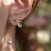 桃花朵朵粉晶耳环【现货/可定制】 商品缩略图3