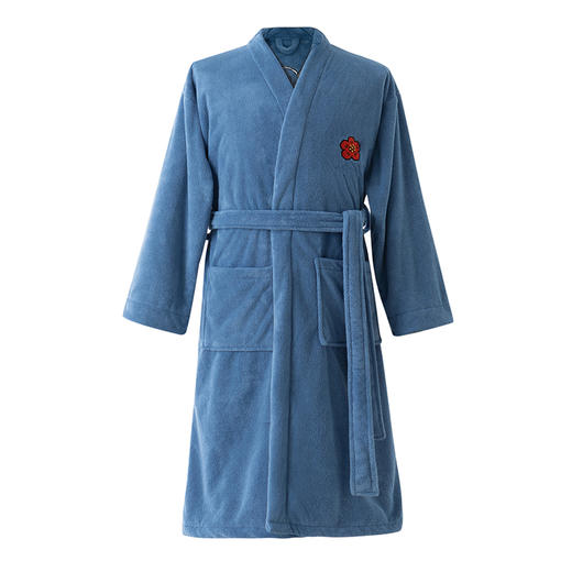 KJJ-002 KENZO博克花家居服(蓝) 商品图0