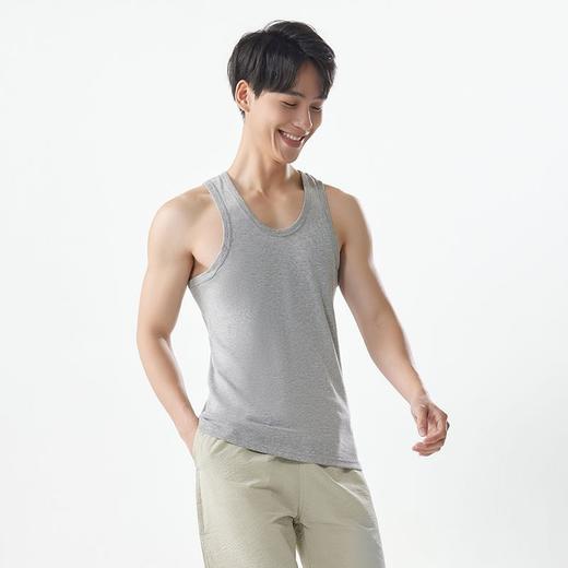 【19.9秒杀❗男士纯棉背心】100%纯棉背心，高弹力零压力，透气舒适自由呼吸，1比1细螺纹弹力白背心40支工字男运动背心QQ 商品图6