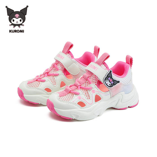 KUROMI库洛米童鞋女童运动鞋春季儿童老爹鞋女孩网面鞋27-36 KU5526821 商品图3