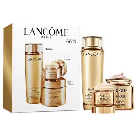 【老版临期清仓】LANCOME 兰蔻 菁纯护肤三件套（水150ml+轻盈型面霜60ml+眼霜20ml）【效期27.10】 商品图2