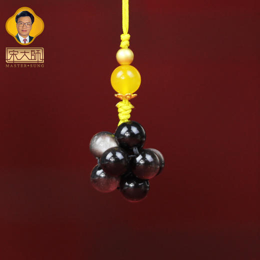 宋韶光大师新款银曜石手机链挂饰手机挂件饰物 商品图1