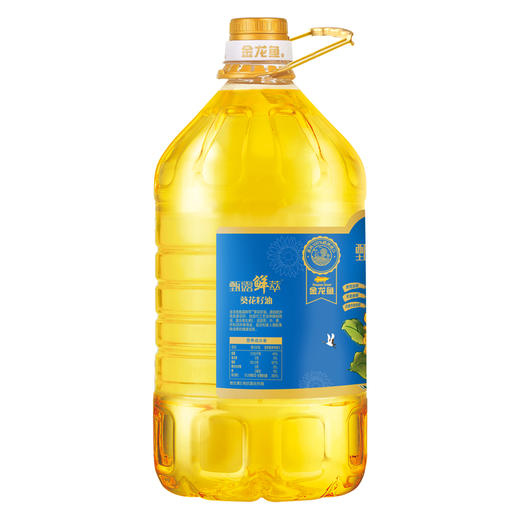 金龙鱼甄露鲜萃葵花籽油5L（脱壳压榨） 商品图1
