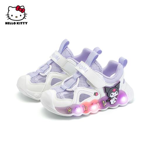 hellokitty童鞋女童亮灯鞋夏季儿童运动鞋发光鞋库洛米带灯鞋26-32 KU5526801 商品图2