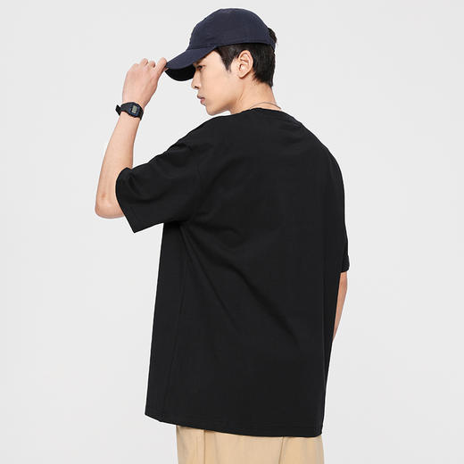 【下单4件发货，不足4件不发】真维斯CLUB 210g纯棉半袖  细节工艺 提升穿着感 商品图5