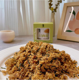 【卷毛肉松哥肉松 】原味海苔松拌饭辅食台湾风味儿童小零食