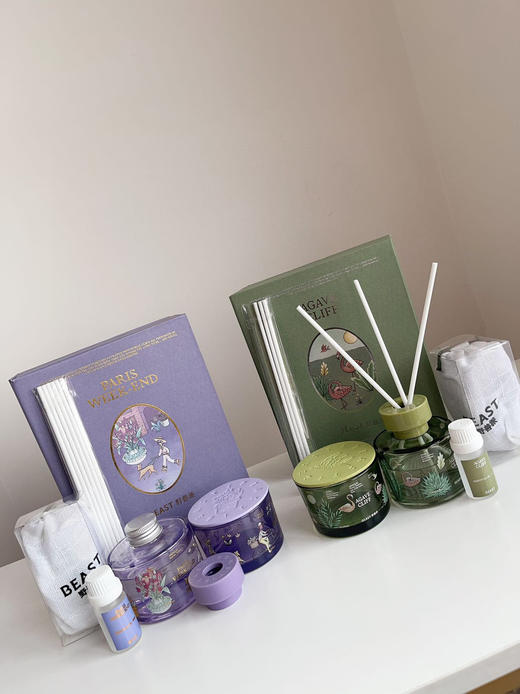 颜值敲高！野兽派无火香薰精油香氛晶石扩香石散香器礼盒装！ 商品图3