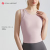 新款无袖工字背心DY66170固定胸垫假两件专业运动美背外穿运动速干健身服 商品缩略图7