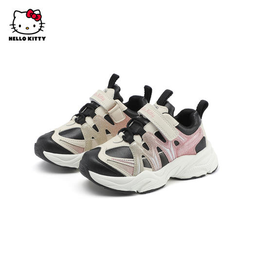 hello kitty童鞋女童老爹鞋春秋儿童运动鞋女孩时尚跑鞋28-35 K3547801 商品图2