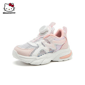 HelloKitty童鞋女童网鞋儿童夏季鞋子女孩透气单网鞋26-37 K4516863