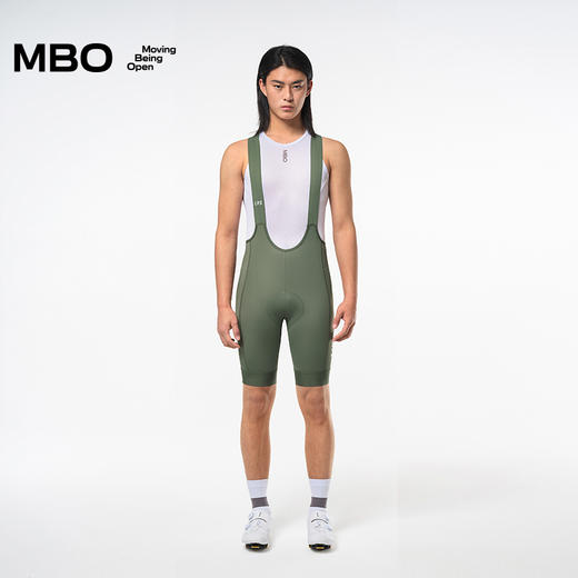 MBO男子肌理背带骑行裤短裤 25年夏季新款T501 机能美学EIT双箭头背带骑行短裤  (经销商专拍链接，非经销商拍单不发货) 商品图3