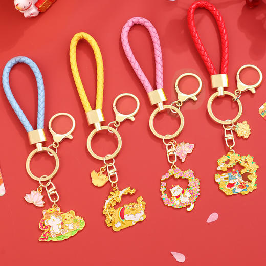 [宫廷御猫冰箱贴]可爱故宫猫咪高颜值金属冰箱贴徽章钥匙扣文创中国风旅游纪念品礼物 商品图9