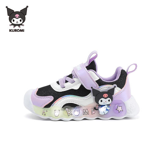 HelloKitty库洛米女童鞋子亮灯春夏儿童网面透气鞋宝宝发光鞋23-30 K4536845 商品图1