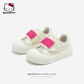 hello kitty童鞋女童透气运动鞋夏季儿童网鞋女孩休闲鞋28-35 K4526709