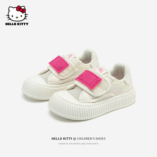 hello kitty童鞋女童透气运动鞋夏季儿童网鞋女孩休闲鞋28-35 K4526709 商品图0