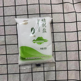 鲁祥精制盐（未加碘）400g