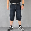 【DYG】大依优型大码牛仔七分裤牛仔短裤弹力宽松显瘦肥佬休闲男士夏加肥加大 商品缩略图3