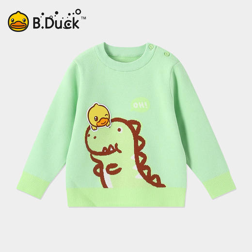 【专柜同款】B.Duck小黄鸭童装儿童毛衣男童春秋男宝宝毛衫针织衫90-130 BDF3512152 商品图0