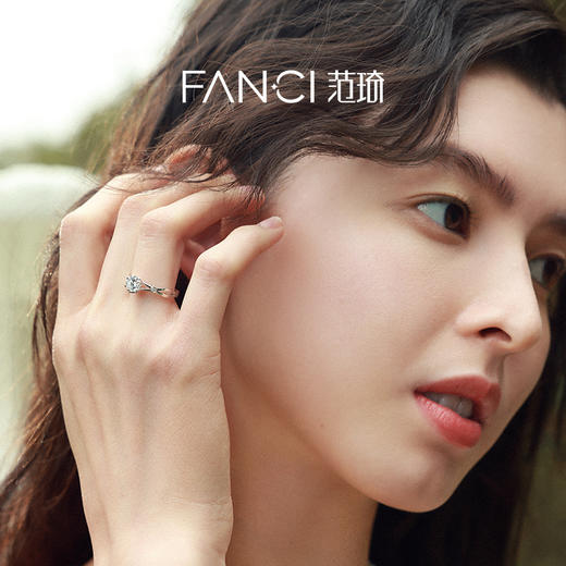 【培育钻石】FANCI范琦【许愿池系列】许愿三生女戒925银镶嵌培育钻石 商品图4