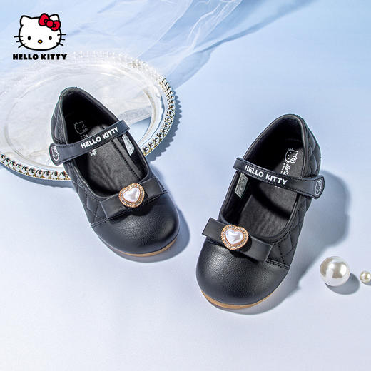 HelloKitty童鞋女童公主鞋春季时尚儿童小皮鞋宝宝单鞋28-35 K5526865 商品图2