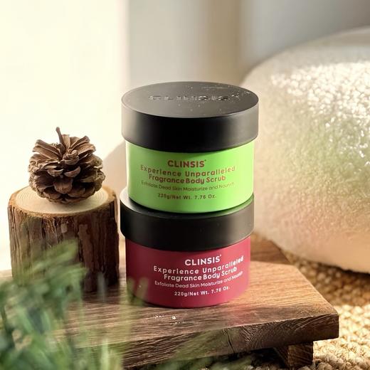 CLINSIS 巴黎罗勒玫瑰限定净润香氛磨砂膏-全身抛光神器+伪体香buff叠满 商品图0