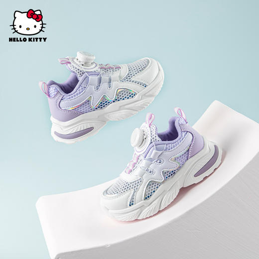 HelloKitty童鞋女童网鞋儿童夏季鞋子女孩透气单网鞋26-37 K4516863 商品图2
