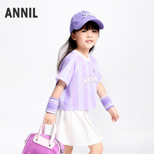 【实体店同款】女童套装夏季新款安奈儿童装XG521683 商品图1