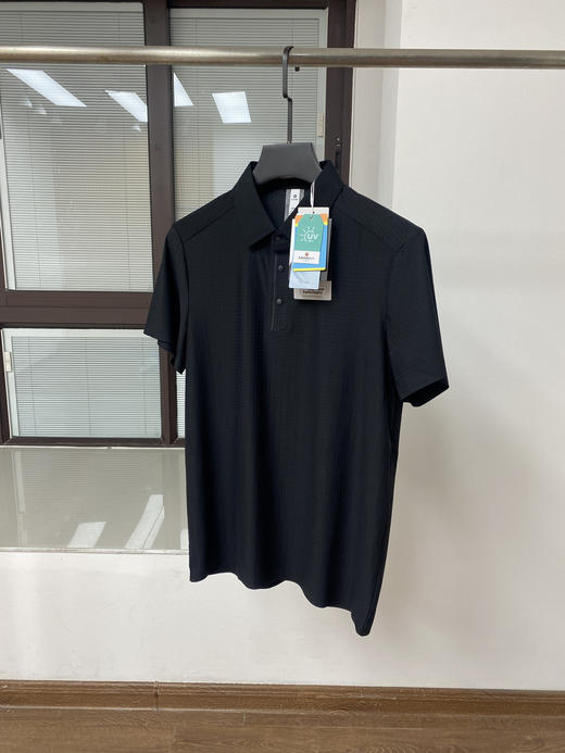 柜899！高品质透心凉速干透气3D立裁男纯色冰丝短袖polo衫！ 商品图8