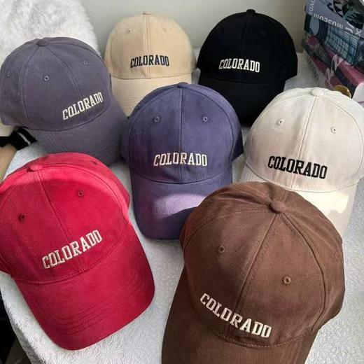 素颜小脸神器迪丽热巴杨幂同款男女同款机车鸭舌帽 商品图0