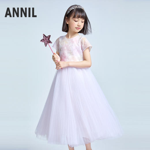 女童礼裙夏季新款安奈儿童装实体店同款AG523673 商品图1