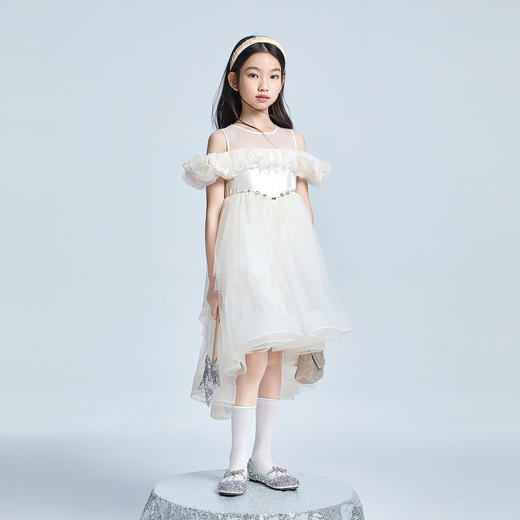 女童礼裙夏季新款安奈儿童装实体店同款AG523639 商品图5