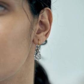 北京仓｜Dorothee sausset-Dorothy-白色托帕石 吊坠耳环［法国设计师］