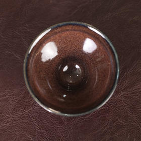 柴烧建盏一方龙窑单盏