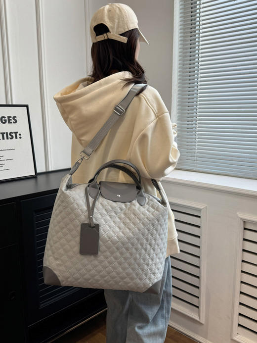 【手拎/单肩/斜挎！多种携带方式】旅行包新款大容量手提轻便防水运动健身包登机包短途旅行袋行李袋。ry 商品图3