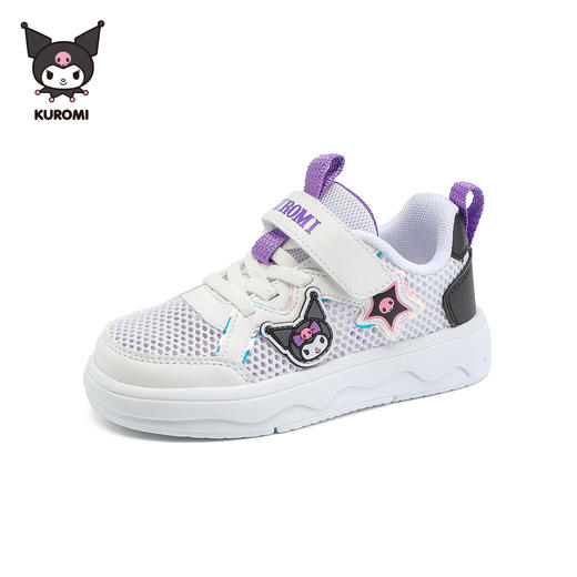 KUROMI库洛米女童鞋春夏儿童运动鞋中大童女孩休闲板鞋26-37 KU5526836 商品图0