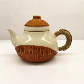 PY175竹扣苏打釉小梨壶