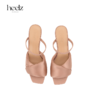 艺术工坊系列 | heelz手工翻折真丝凉鞋6公分 商品缩略图2
