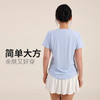 跃牌（呗咪纷纷系列）大码凉感运动速干宽松运动短袖上衣女跑步健身罩衫瑜伽T恤DX3014 商品缩略图3