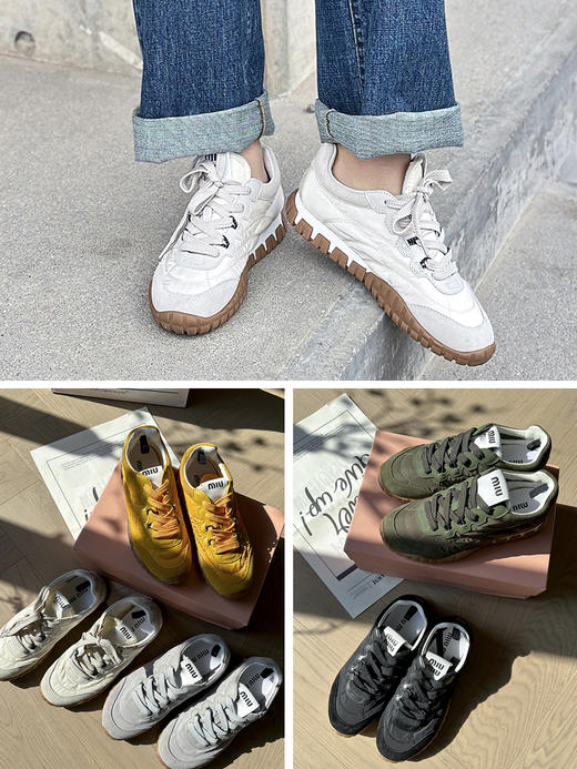 THS-限时 缪家 女士  Trye好穿百搭的阿甘饼干鞋 5色 BZ1235 商品图0