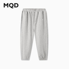 【MQD】男大童秋季新品学院风格运动休闲跑步宽松束脚针织裤