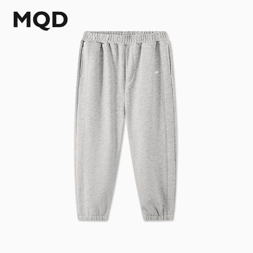【MQD】男大童秋季新品学院风格运动休闲跑步宽松束脚针织裤 商品图0
