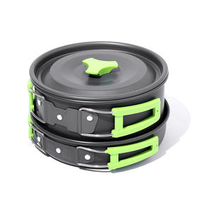 狼行者  户外露营野餐2-3人组合锅lxz-80006